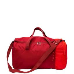 Kipsta By Decathlon Men Burgundy Foldable Duffel Bag - 35L-18