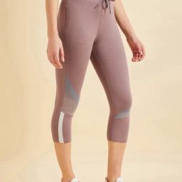 Sweet Dreams Twilight Rose Pink Cotton Printed Capris-image-50