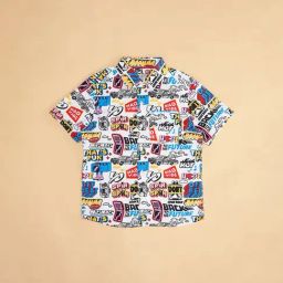 Pantaloons Junior White Printed Shirt-image-77