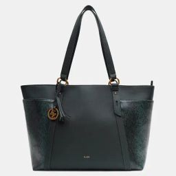 Kazo Dark Green Large Tote-10