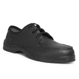 Hillson Discovery Steel Toe Safety Shoes Low Ankle PVC Sole Black Full Grain Leather Size UK 10-image-64