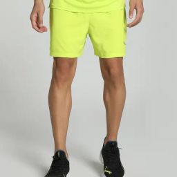 Puma Performance RUN VELOCITY ULTRAWEAVE 5" Green Regular Fit Sports Shorts-picture-17