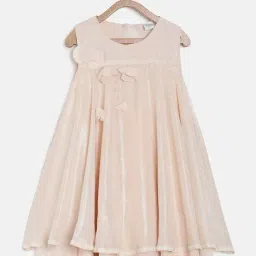 MINIKLUB Kids Beige Applique Dress-image-18