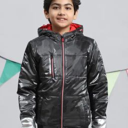 Monte Carlo Kids Black Printed Full Sleeves Jacket-image-95