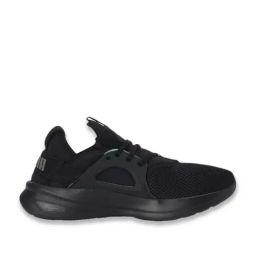 Puma Men's SoftFoam Black Running Shoes-46