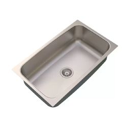 Carysil Elegance Single Bowl Kitchen Sink Size 30x18x9 inch Matt Finish, ESM30189-image-22