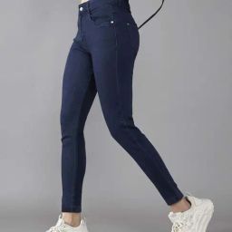 Dolce Crudo Navy Skinny Jeans-image-63