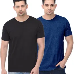 Color Capital Multicolored Regular Fit T-Shirt - Pack of 2-image-63