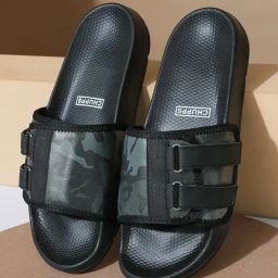 Chupps Men's Black Slides-picture-9