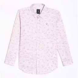 Allen Solly Boys Pink Cotton Printed Full Sleeves Shirt-image-86