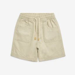HOP Kids by Westside Cream Mid-Rise Cotton Shorts-picture-20