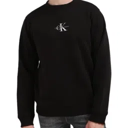 Calvin Klein Ck Black Regular Fit Sweatshirt-25