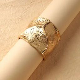 Sohi Women's Regal Rhapsody Statement Bracelet - Metallic Gold-image-16