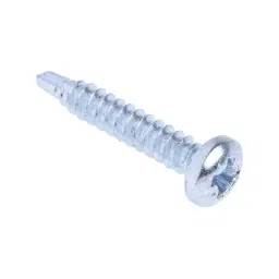 RS PRO Bright Zinc Plated Steel 8 X 25.4 mm (1 Inch) Pan Head SS Tapping Screws, 5465985 (Pack of 100 pcs)-image-98