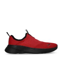 Puma Kids Melanite Red & Black Casual Sneakers-image-23