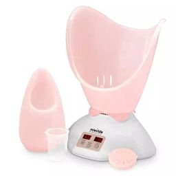 Mievida Pink Steam Inhaler Vaporizer with Timer and Temperature Control-6