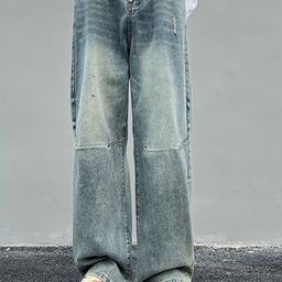 KPOP Men Relaxed Trousers-picture-27