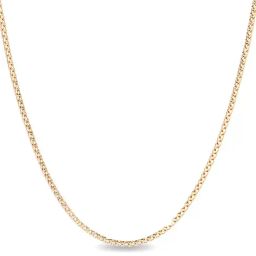 Candere by kalyan Jewellers 18k BIS Hallmarked Yellow Gold Chain for Women-image-49