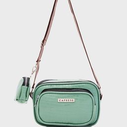 Caprese Croc Textured Sling Bag With Pouch-40