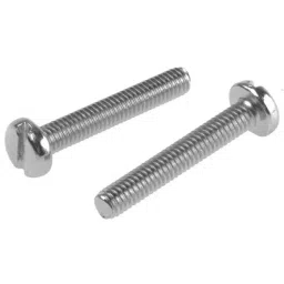 RS PRO Machine Screw M4x25 mm Steel Slot Pan Headed DIN 85, 560029-image-62