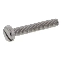 RS PRO Machine Screw M5x30 mm Steel Slot Pan Headed DIN 85, 9087605 (Bag Of 100 pcs)-13