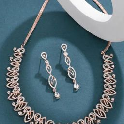 Fida Luxurious White Jewellery Set-48