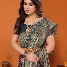 KALINI Woven Design Pure Silk Saree-picture-52