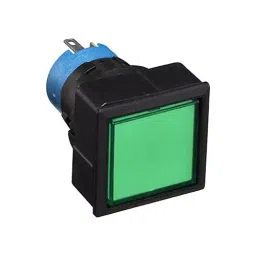IDEC LW Series Flash Silhoutte Switch Pilot Light Square Shape and 25 mm Mounting Hole, LW7P-14G-picture-30