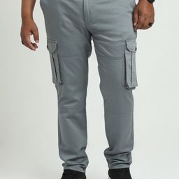 THE BEETEL HOUSE Men Relaxed Cargos Trousers-picture-25