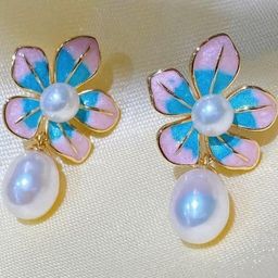 Anouk Floral Studs Earrings-48