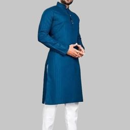 ANUJ FASHION Men Blended A-Line Kurtas-picture-48