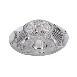 Joyalukkas 92.5 Sterling Silver Diya Stand - 55.03 gm-picture-36