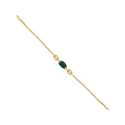 Sri Jagdamba Pearls 22 kt Gold Rakhi cum Bracelet-image-59