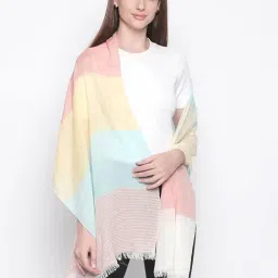 Style Quotient Multicolor Striped Stole-image-76