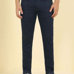 Allen Solly Men Solid Slim Fit Mid Rise Jeans-picture-28