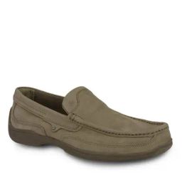 Woodland Men's Khaki Casual Loafers-image-50