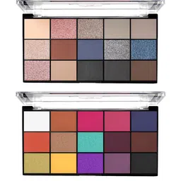 MARS Set of 2 Fantasy 15 Eyeshadow Palette - Shades 03 & 04-image-30