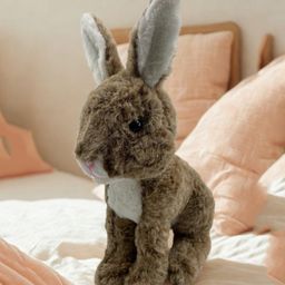 Tickles Cute Rabbit Soft Stuffed Plush Animal Toy for Kids Boys & Girls Birthday Gift (Color: Brown Size: Height 30 cm)-15
