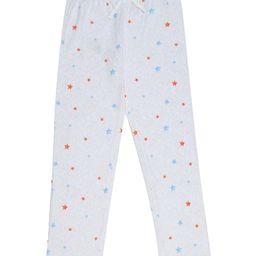 F&S Cotton Stars Printed Pajama - White-image-97