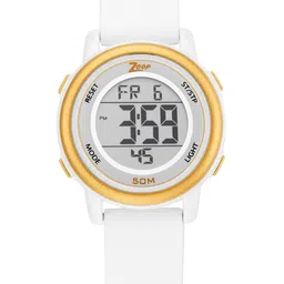 ZOOP from TITAN Unisex Kids Grey Dial & White Straps Digital Watch 16015PP04-image-7