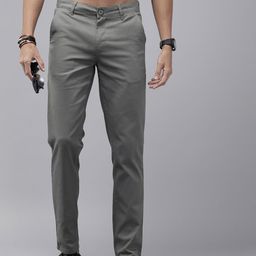 The Roadster Life Co. Men Mid-Rise Chinos Trousers-image-41