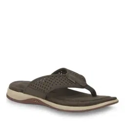 Woodland Men's Dark Grey Thong Sandals-picture-22
