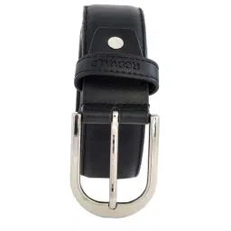 REDVALE Black Waist Belt for Men-image-25