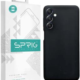 Sprig Liquid Silicone Back Cover for Samsung Galaxy F54 5G (Black)-picture-20