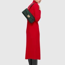 Miraggio Jane Green Small Textured Shoulder Bag-image-69