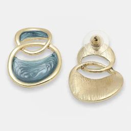 Sohi Gold Plated Party Designer Drop Earrings-10