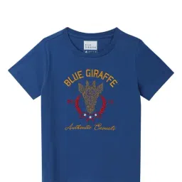 Blue Giraffe Kids Blue EmbroideryT-Shirt-picture-40