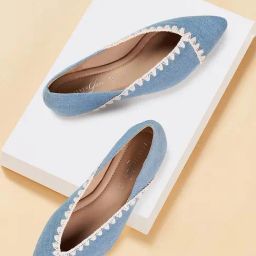 Forever Glam by Pantaloons Women's Blue Flat Ballets-image-80