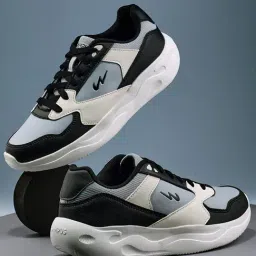 Campus Men's OG Collection Off White & Black Casual Sneakers-image-35