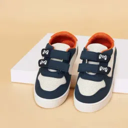 Pantaloons Junior Navy & White Casual Sneakers-picture-36